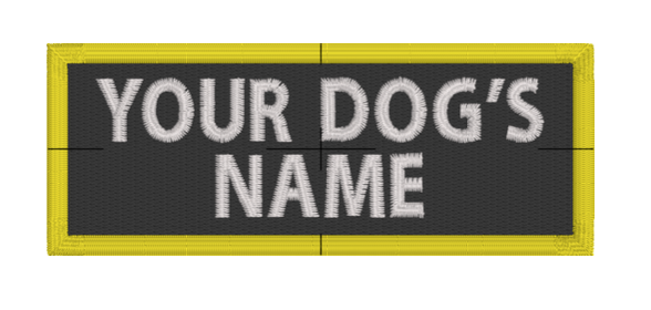 Custom Dog Velcro Patches 2 sizes available