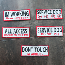 Load image into Gallery viewer, SERVICE DOG - PATCH BUNDLE of (5) - 1.5&quot; x 4&quot;
