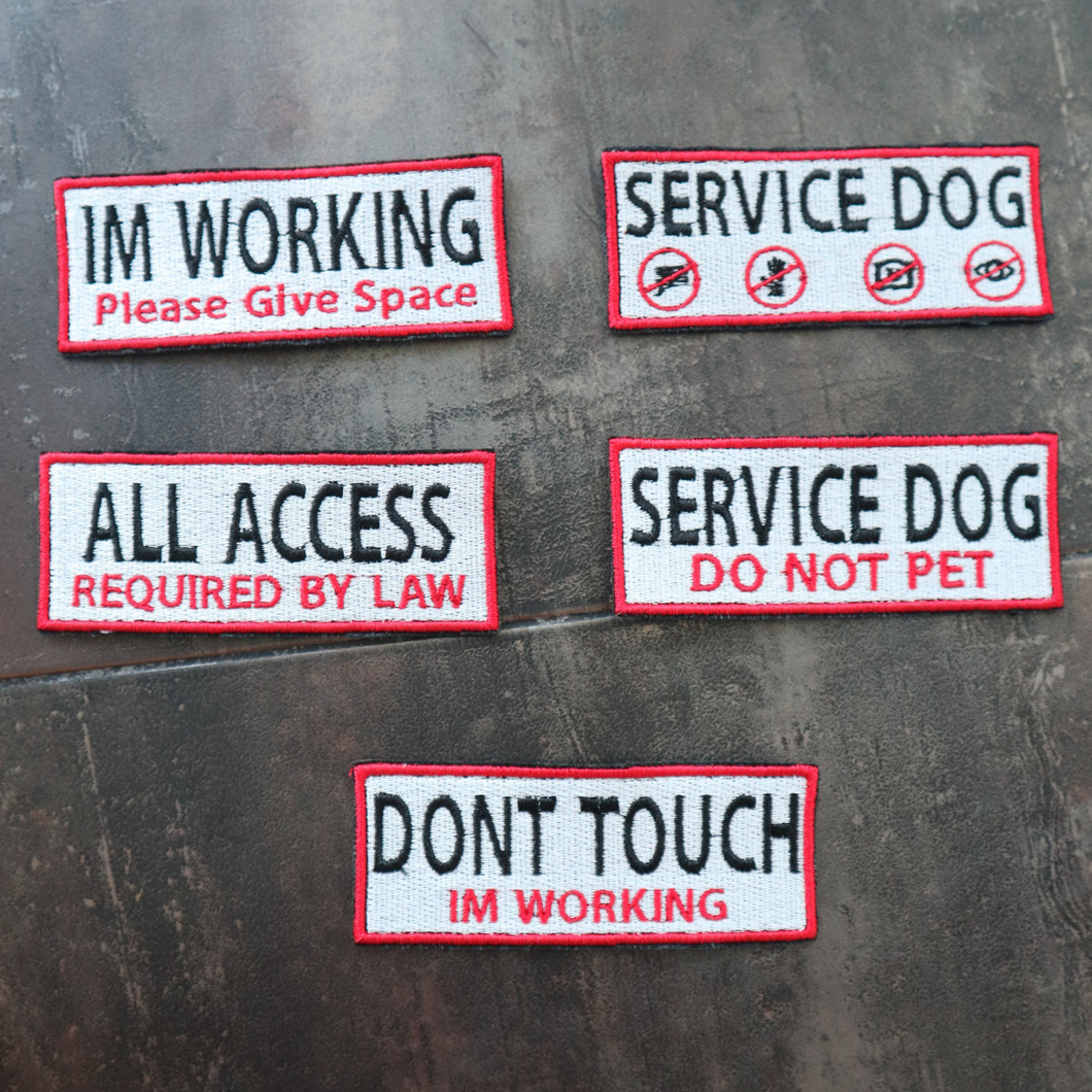 Service Dog Patch 